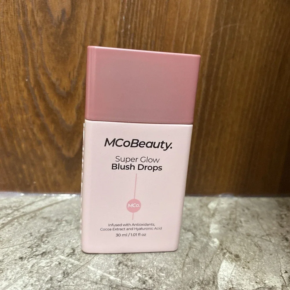 MCoBeauty Super Glow Blush Drops In‎ Pink Blush NWOB